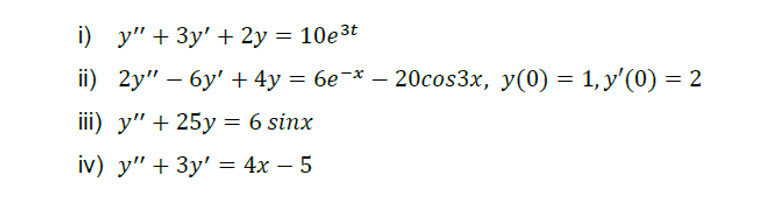 Find the general solution of the differential