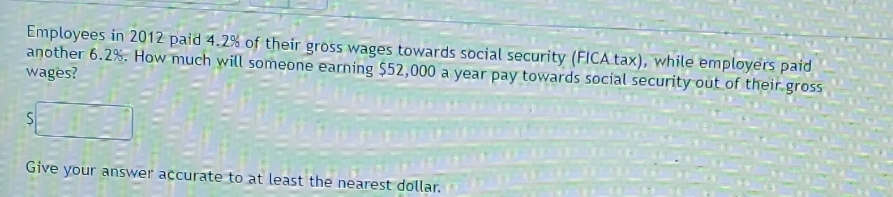 how much will they earn Employees in 2012 paid
