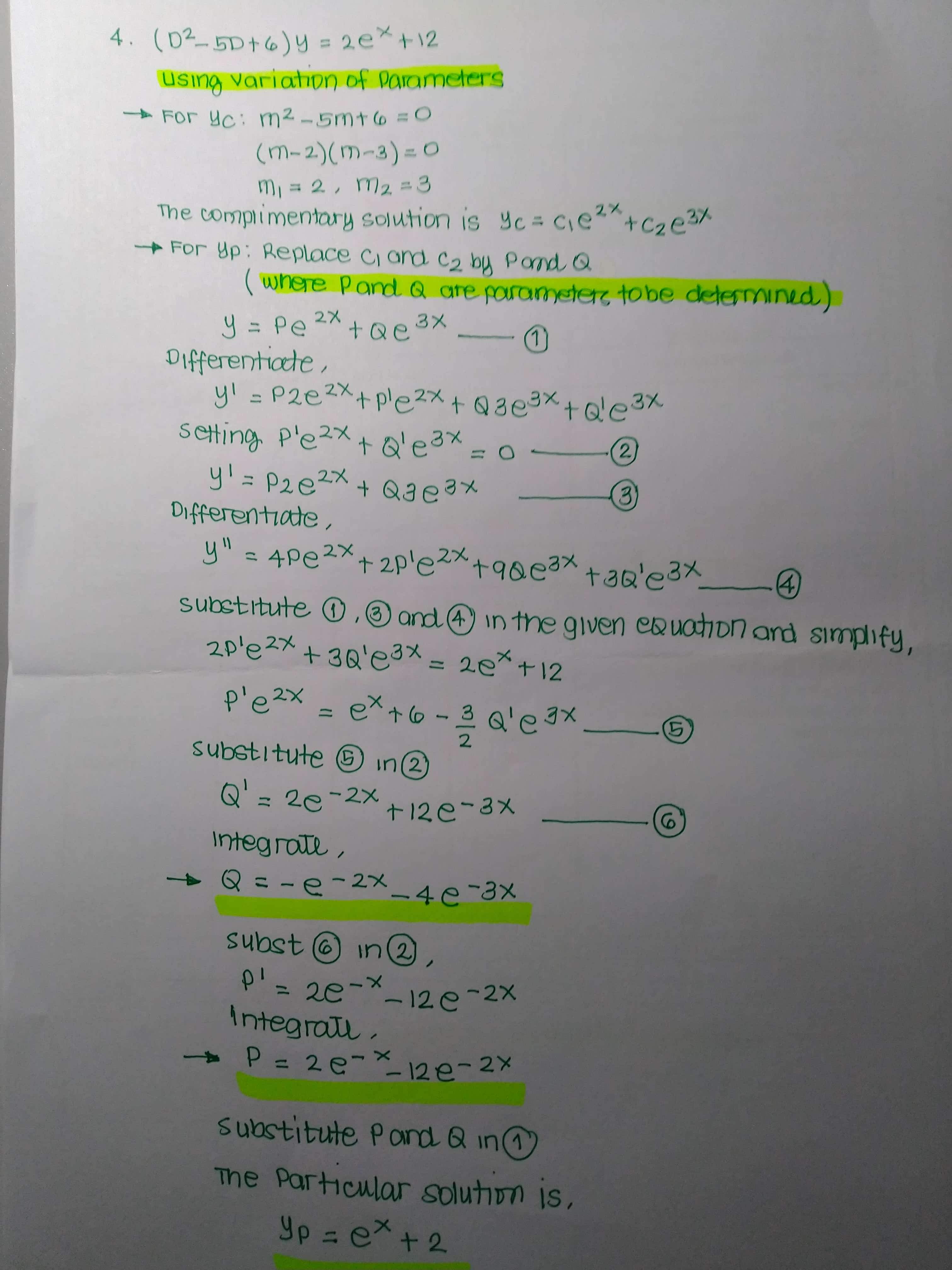 can you please help me find the Particular