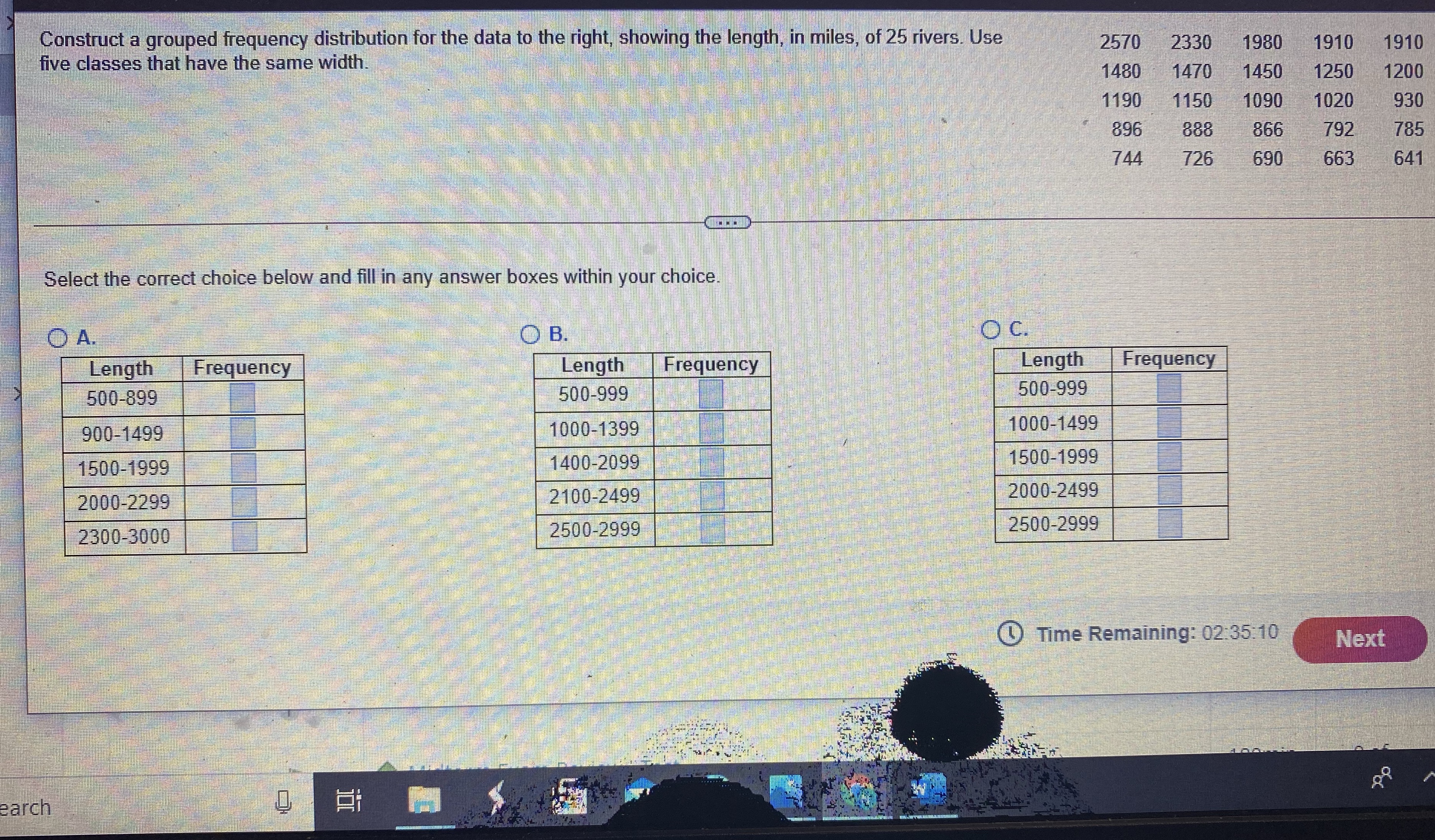 Please help me answer these college math problems