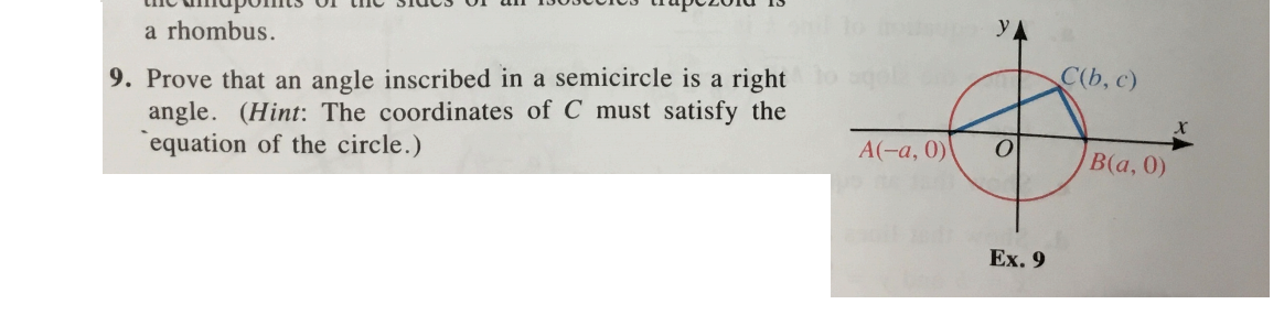 please solve YA a rhombus. 9. Prove that an angle