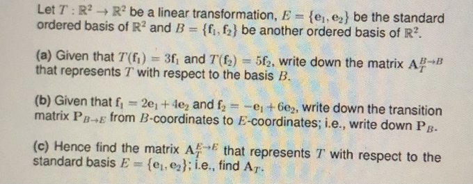 How do I relate (c) with the previous answers