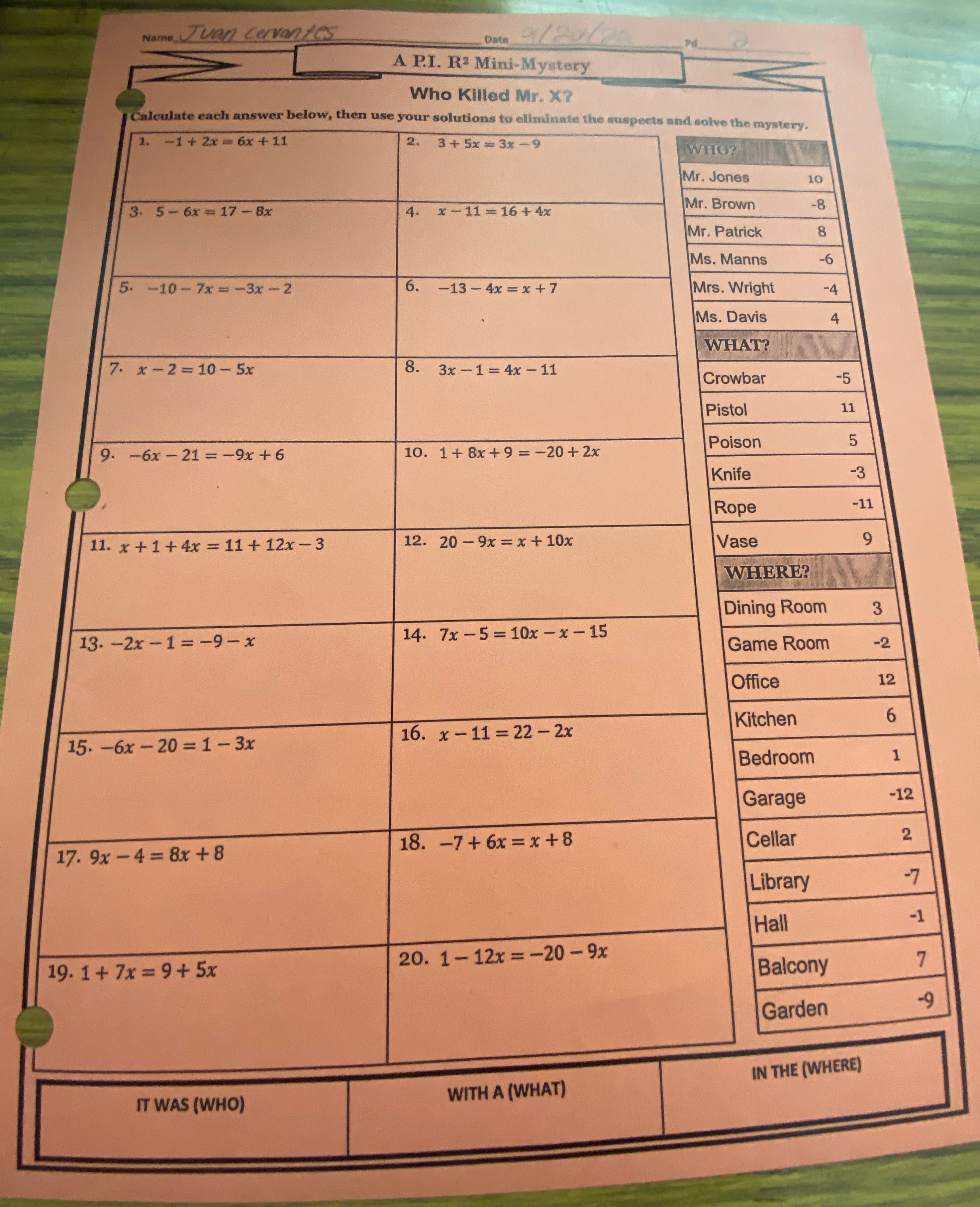 How do i solve this?? Name_ Zuan Cervantes