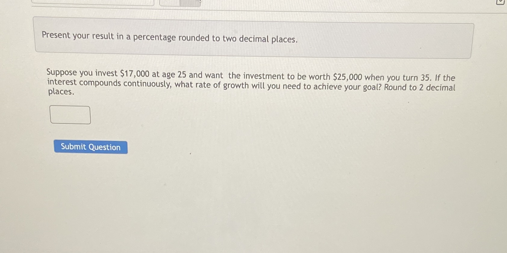 Present your result in a percentage rounded to