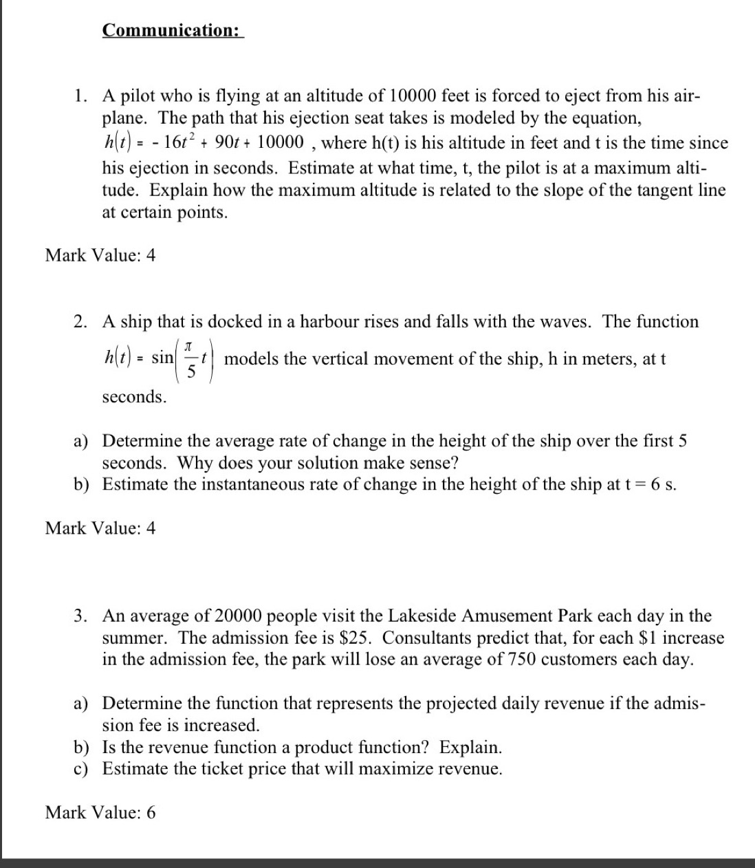 Question 1-3 l. C .|._ A pilot who is ying at an
