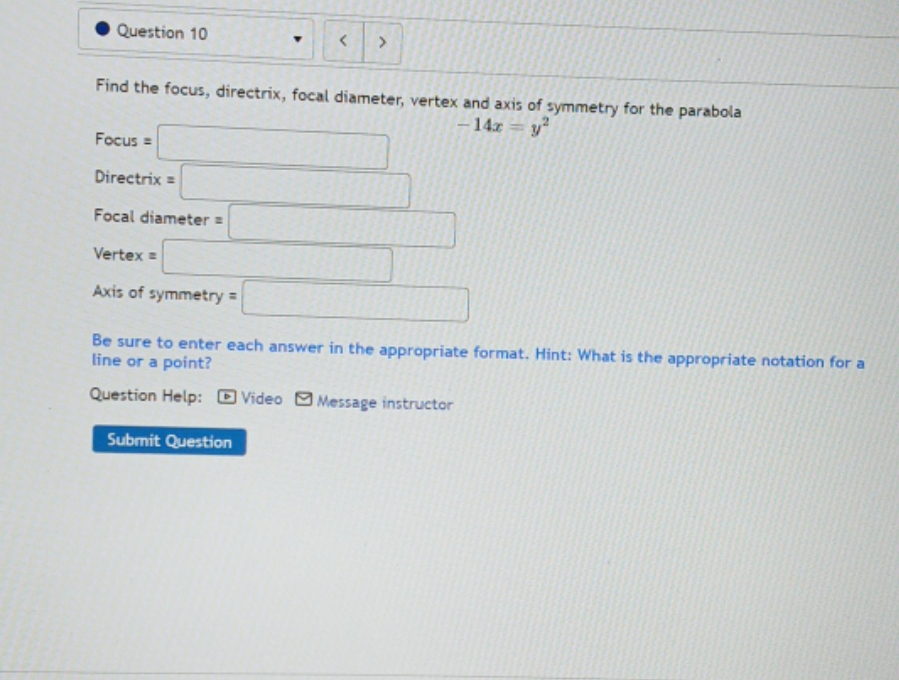 question is in picture . Question 10 Find the