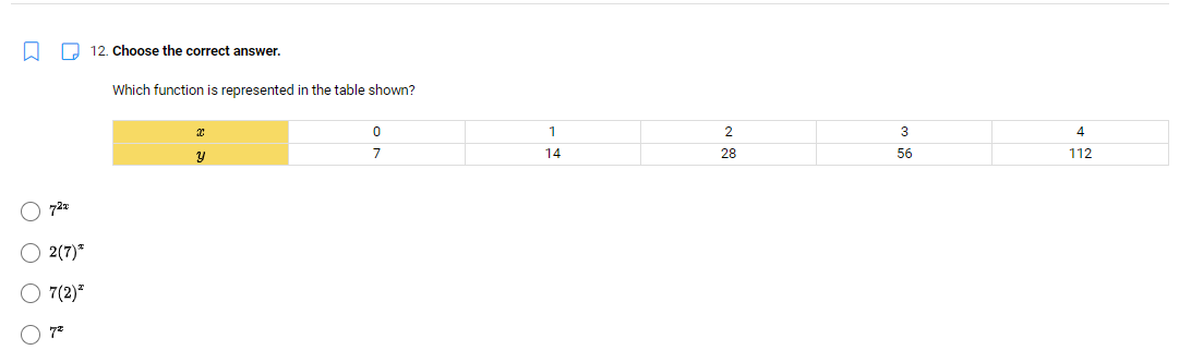Subject : Algebra 1 Objective : Answer the given