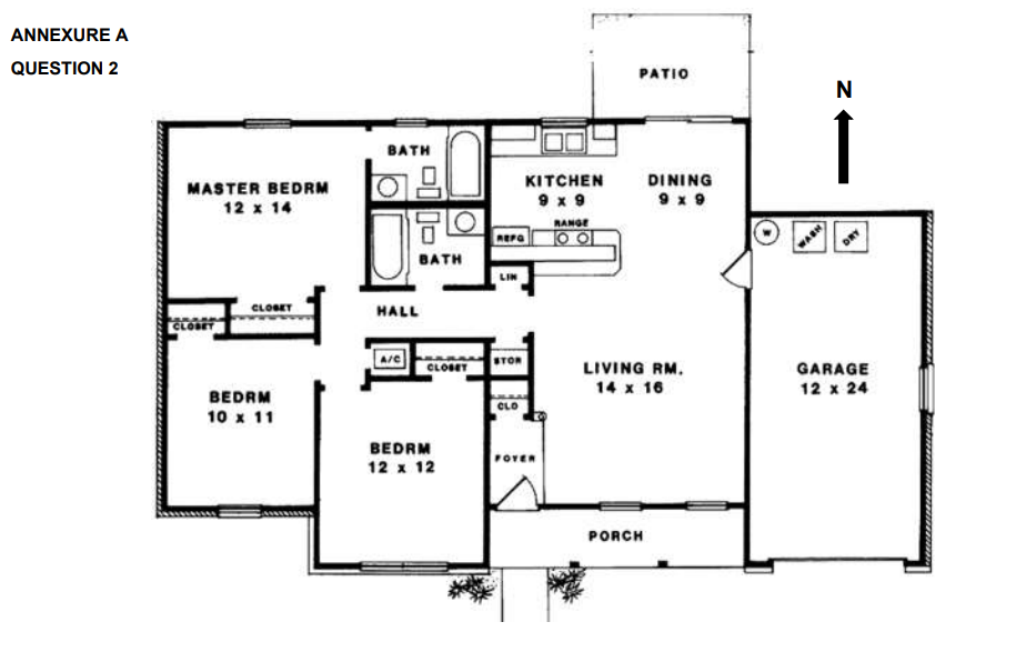 2.1 Determine the dimensions of the Master