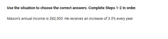 Subject : Algebra 1 Objective : Answer the given