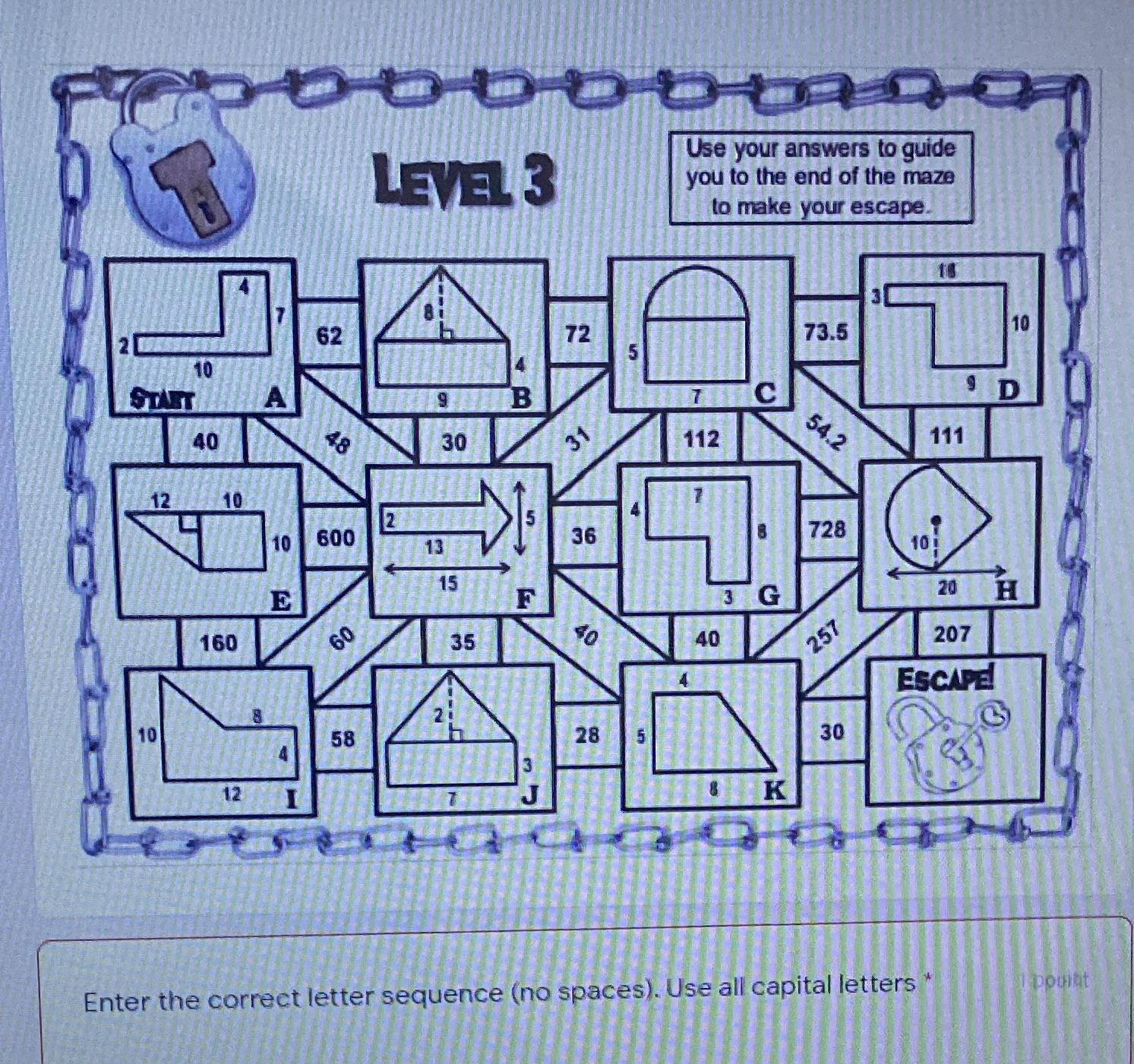 Use your answers to guide LEVEL 3 you to the end