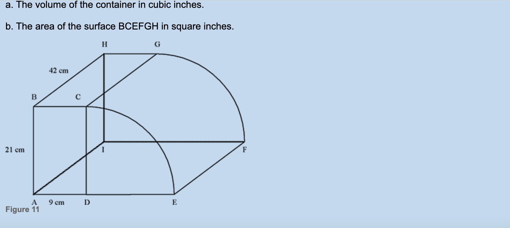 Figure 11 shows a closed bread box of uniform