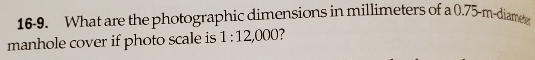 16-9. What are the photographic dimensions in