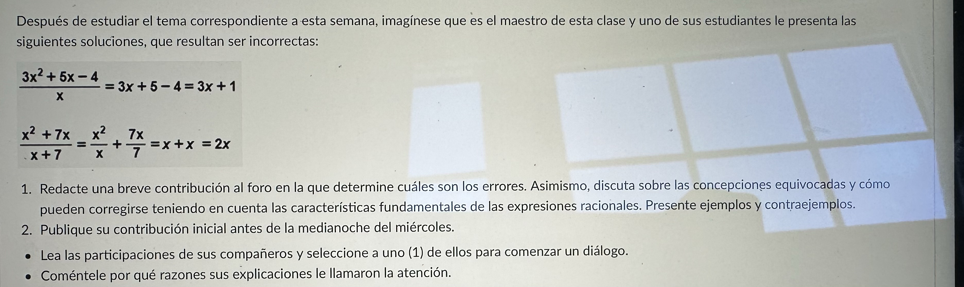Despues de estudiar el tema correspondiente a