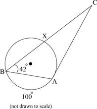 Questions 1: The figure below shows a triangle