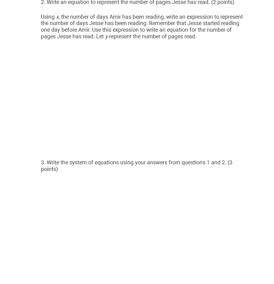 Jesse and Amir were assigned the same book to