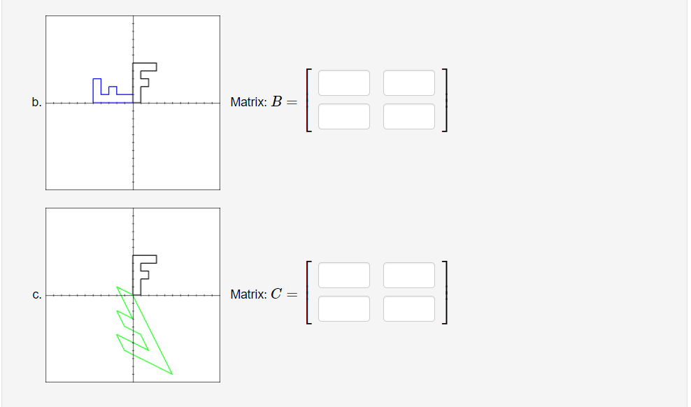 For each of the following before-after pictures