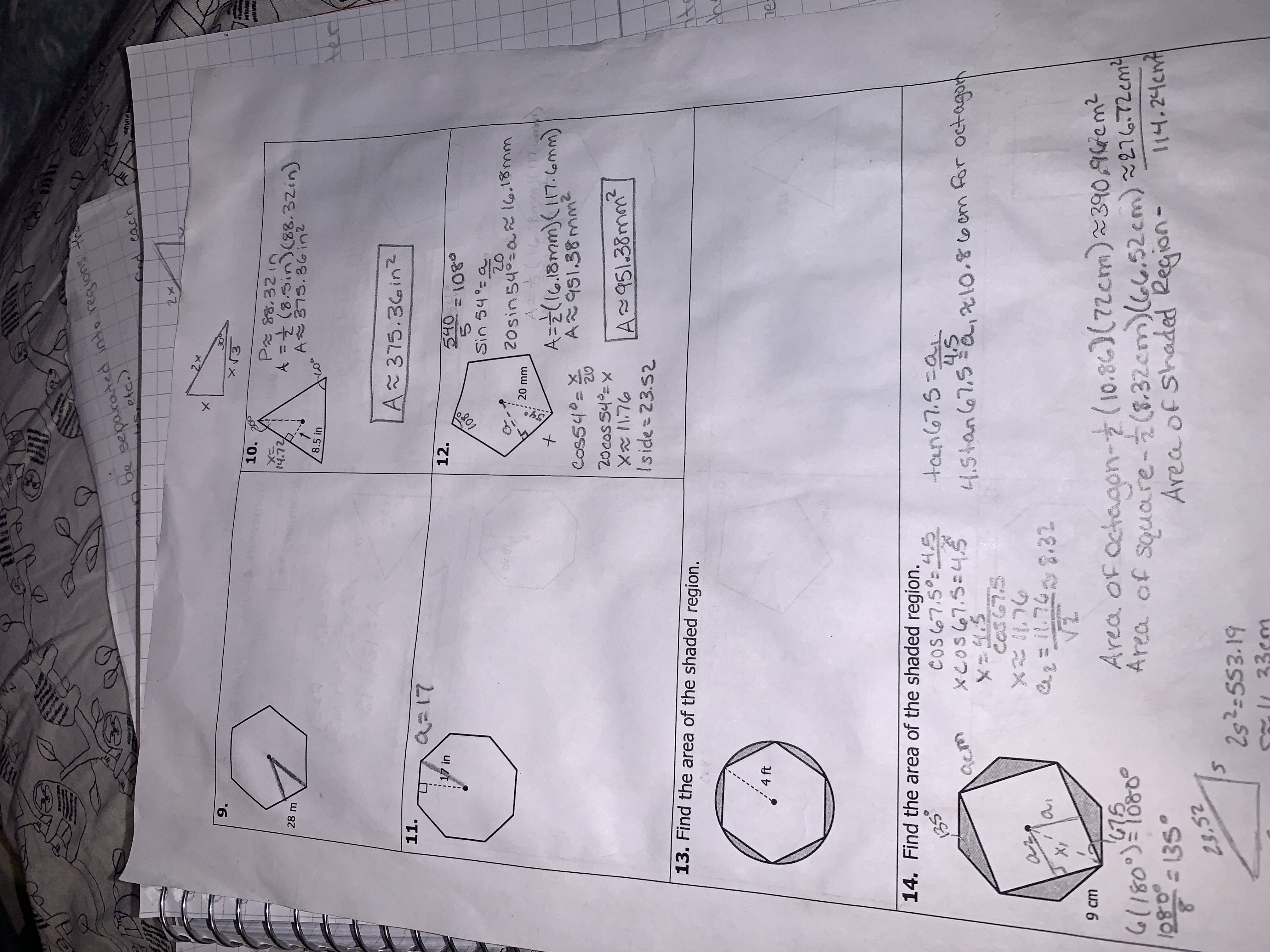 my teacher gave us some of the answers but I