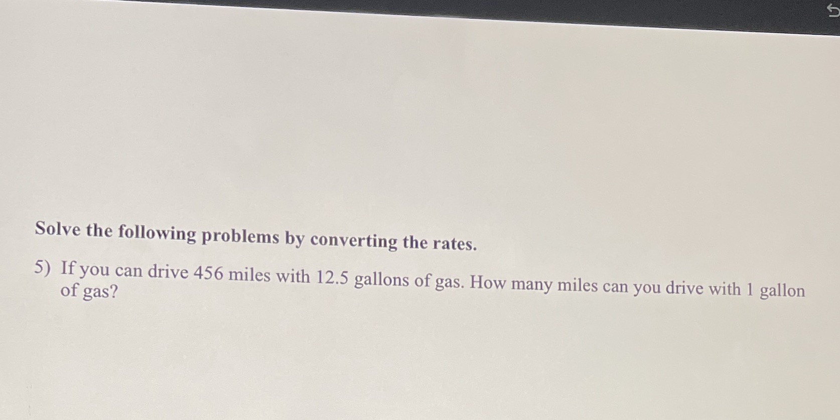 Solve the following problems by converting the