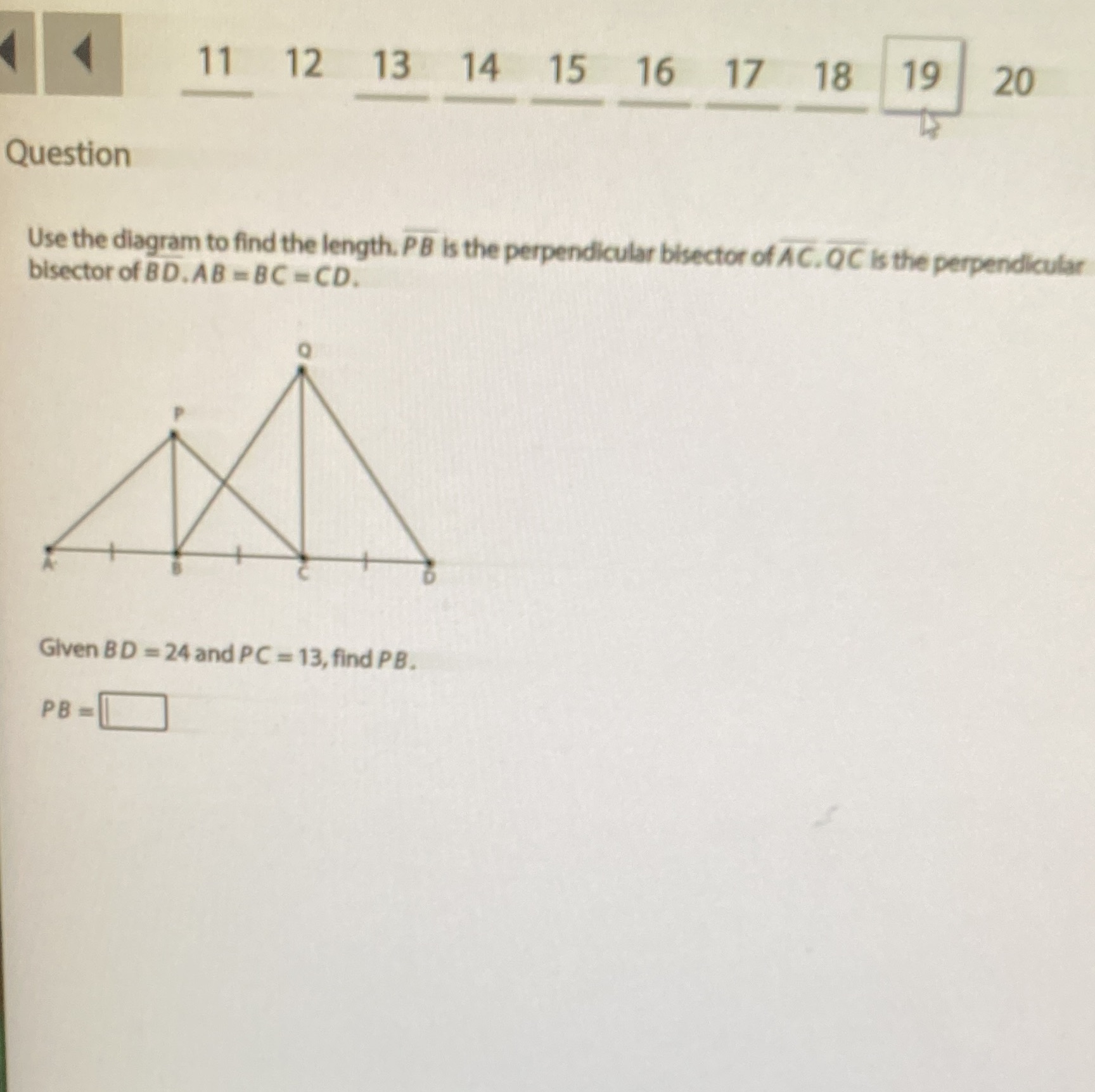 Answer the following question 11 12 13 14 15 16