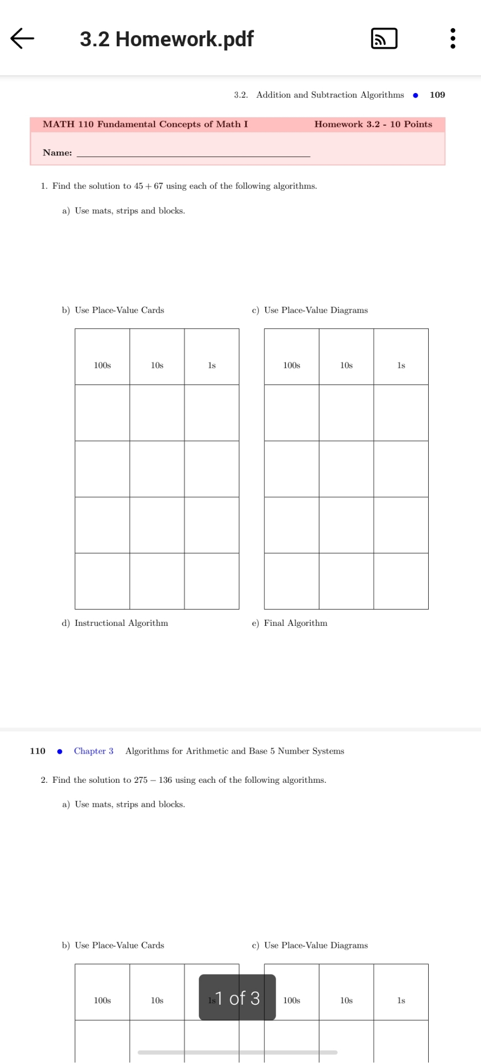 I don't understand any of those. Help 3.2