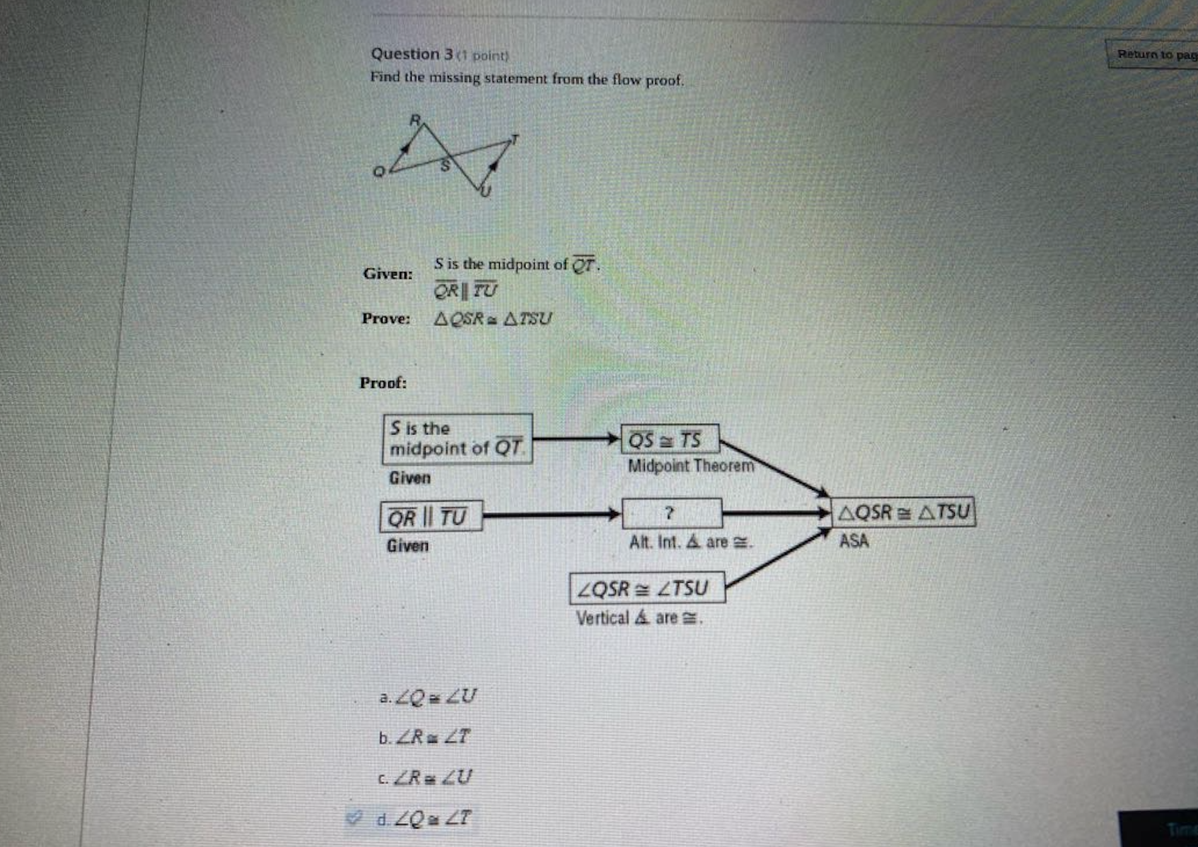 I need 1-3. please help. Question 1 (1 point) Use