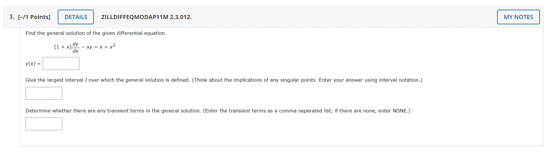 The class for these practice problems is
