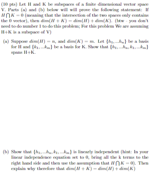 Linear Algebra question. I need Original solution
