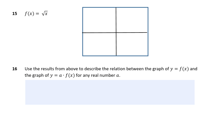 For each function f(x}, use a graphing calculator
