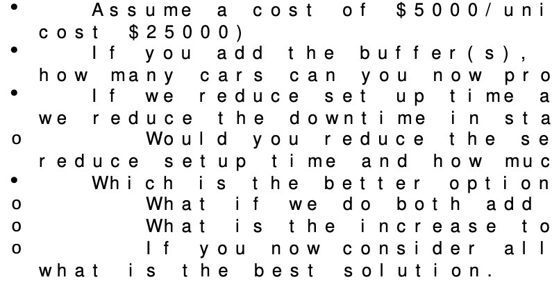 Assume a cost of $50 0 0 / uni cost $25000) If