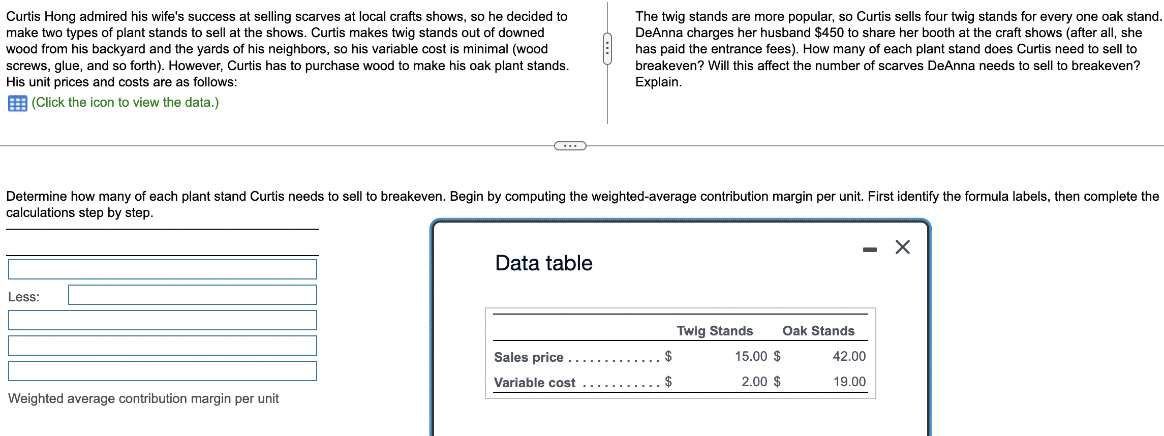 Curtis Hong admired his wife's success at