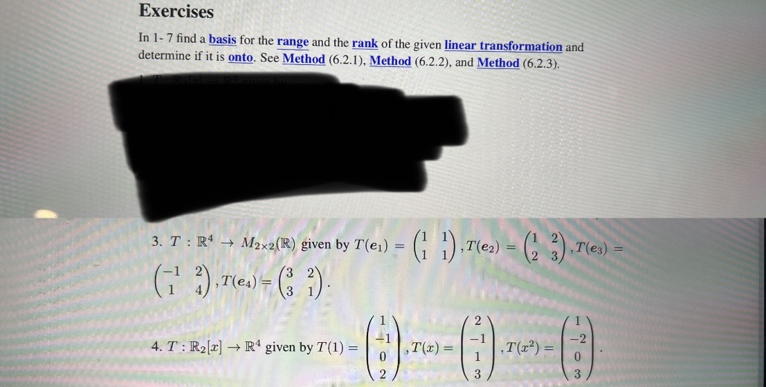 Please do only question 4 Thanks Exercises In 1-
