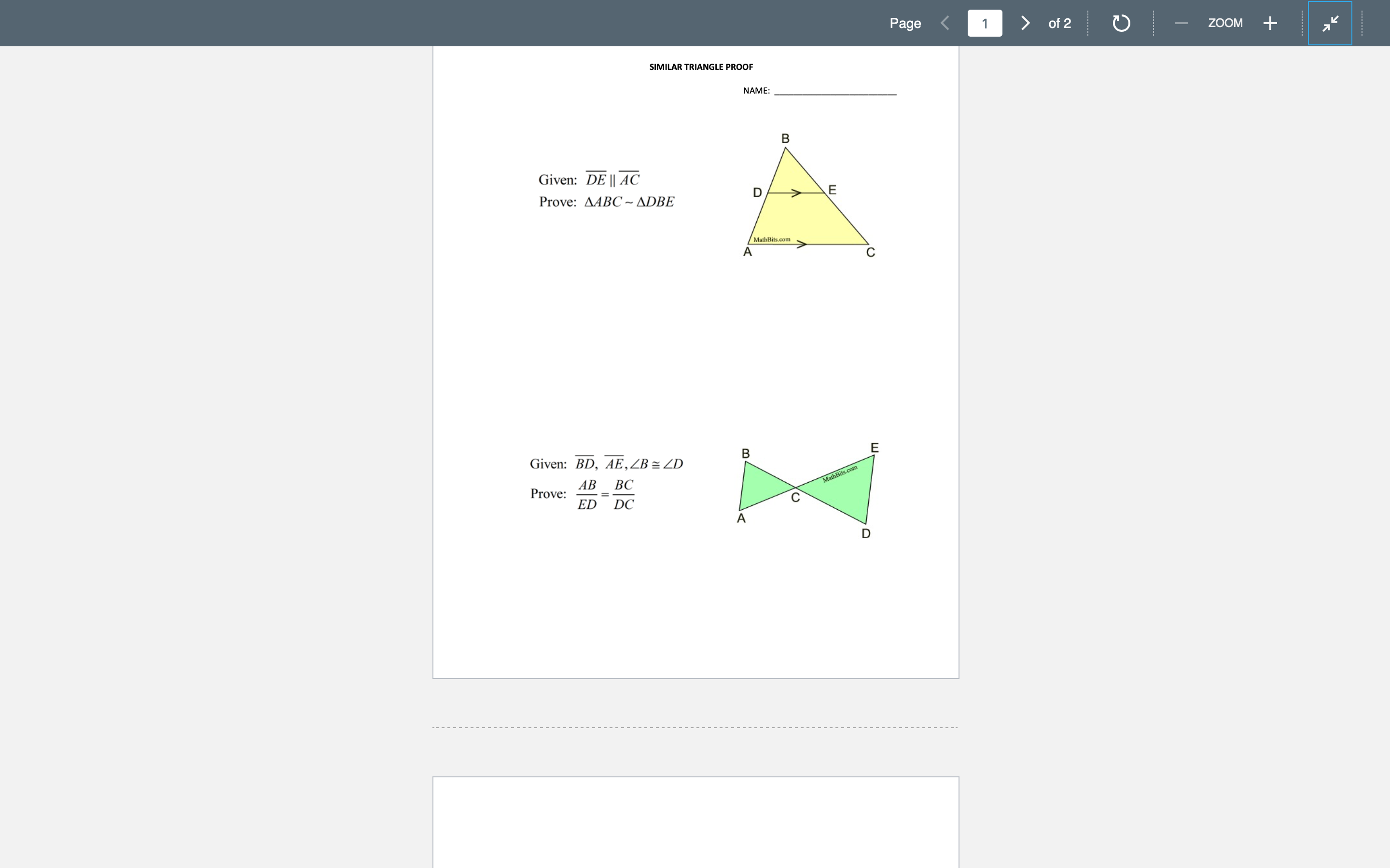 Please PROOF THESE two questions in form of