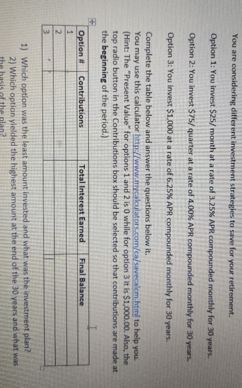 please Please please help me ASAP You are