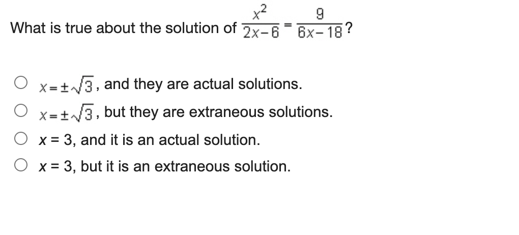 2 .3: B What is true about the solution of 2}:_ E