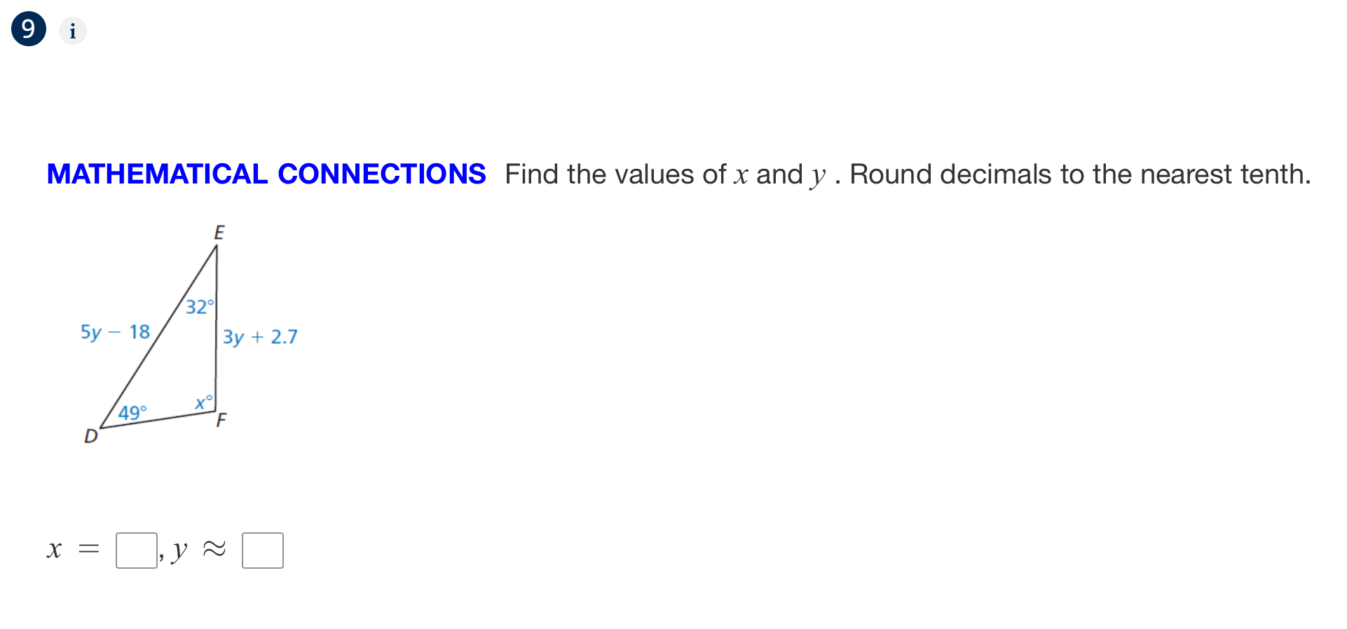 Please help me with these questions :) 9 i