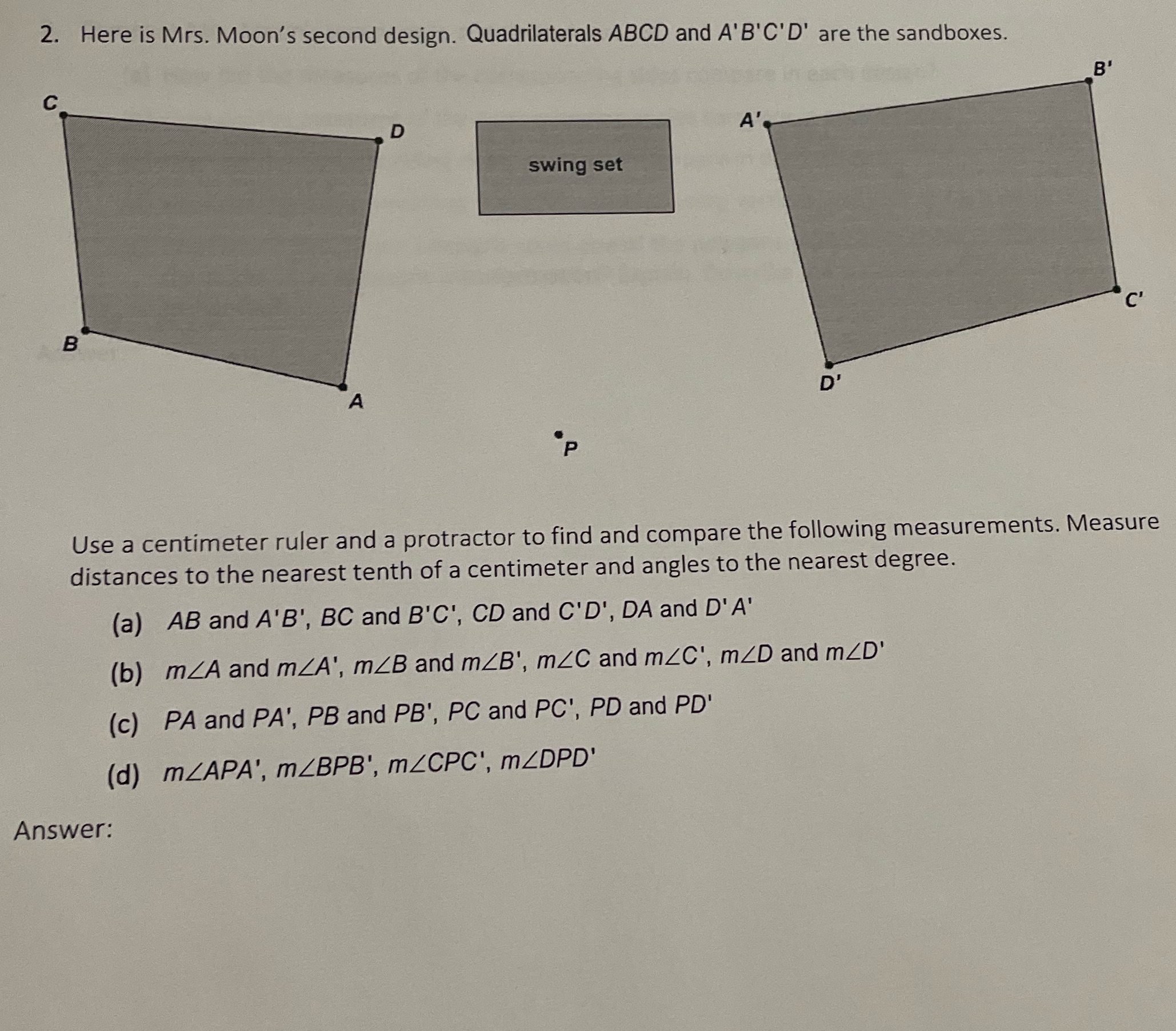 2. Here is Mrs. Moon's second design.