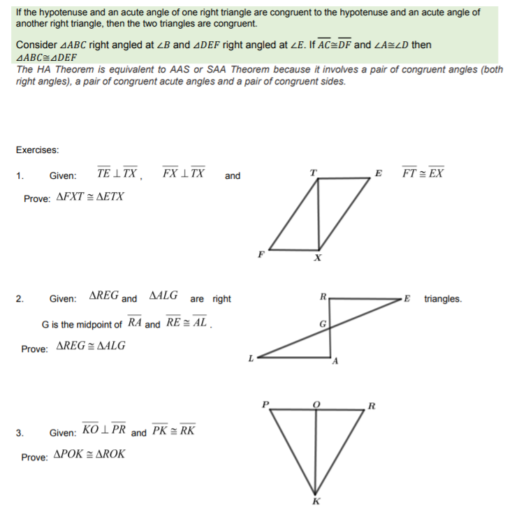 Answer the following. Example 1: A C B Given: AD