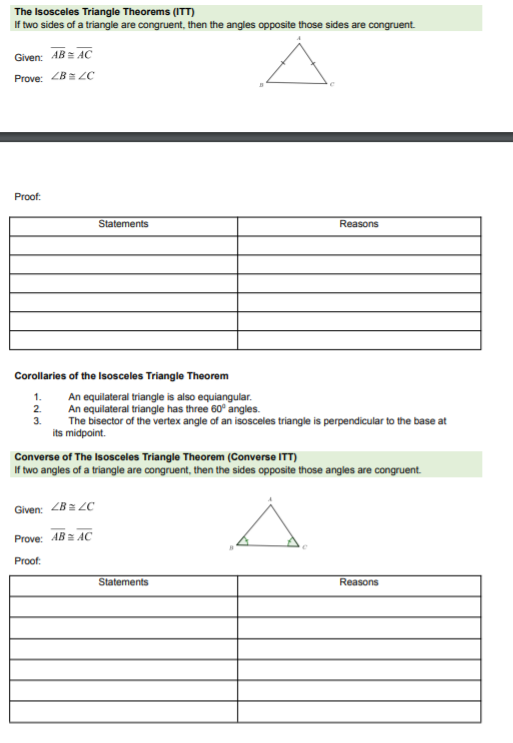 Answer the following. Example 1: A C B Given: AD