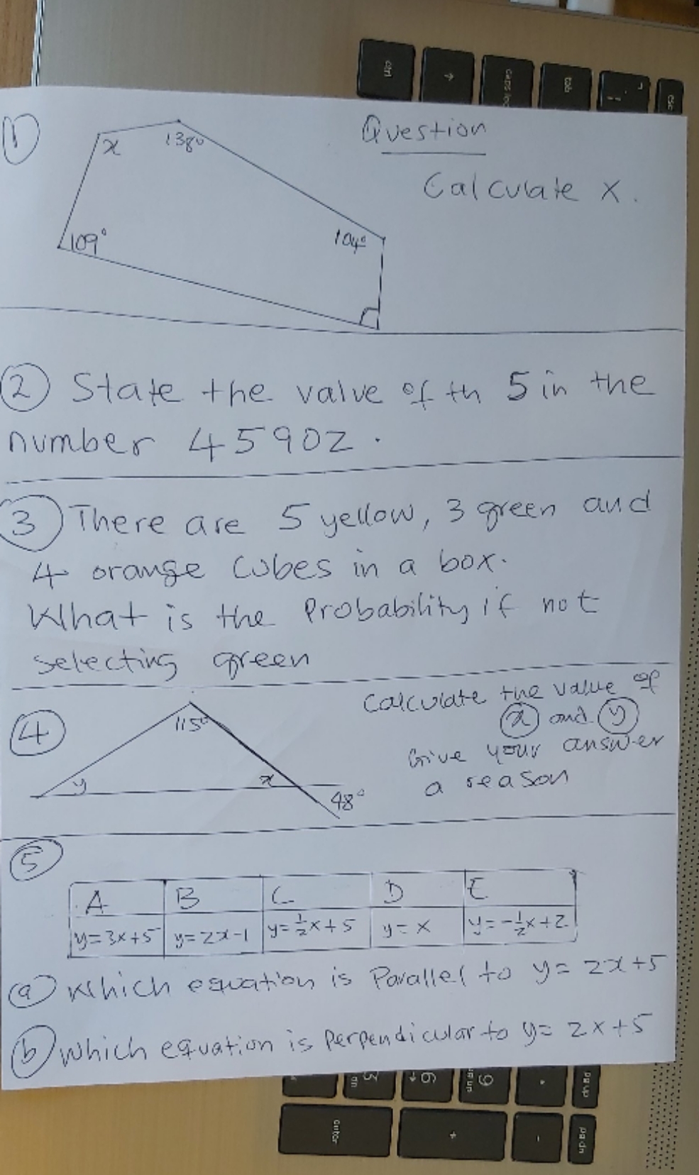 Please assist me to solve this Thanks x Question