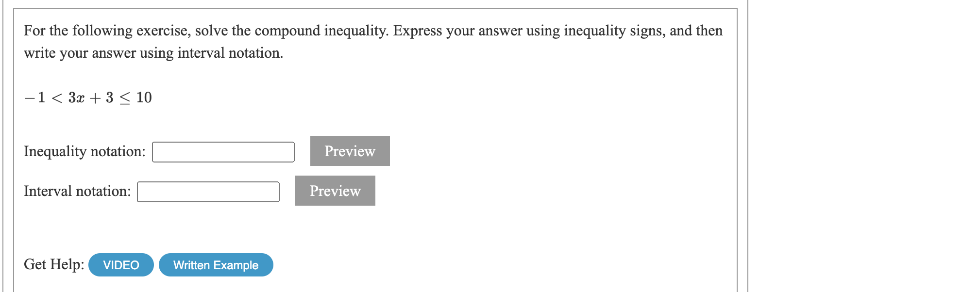 For the following exercise, solve the compound
