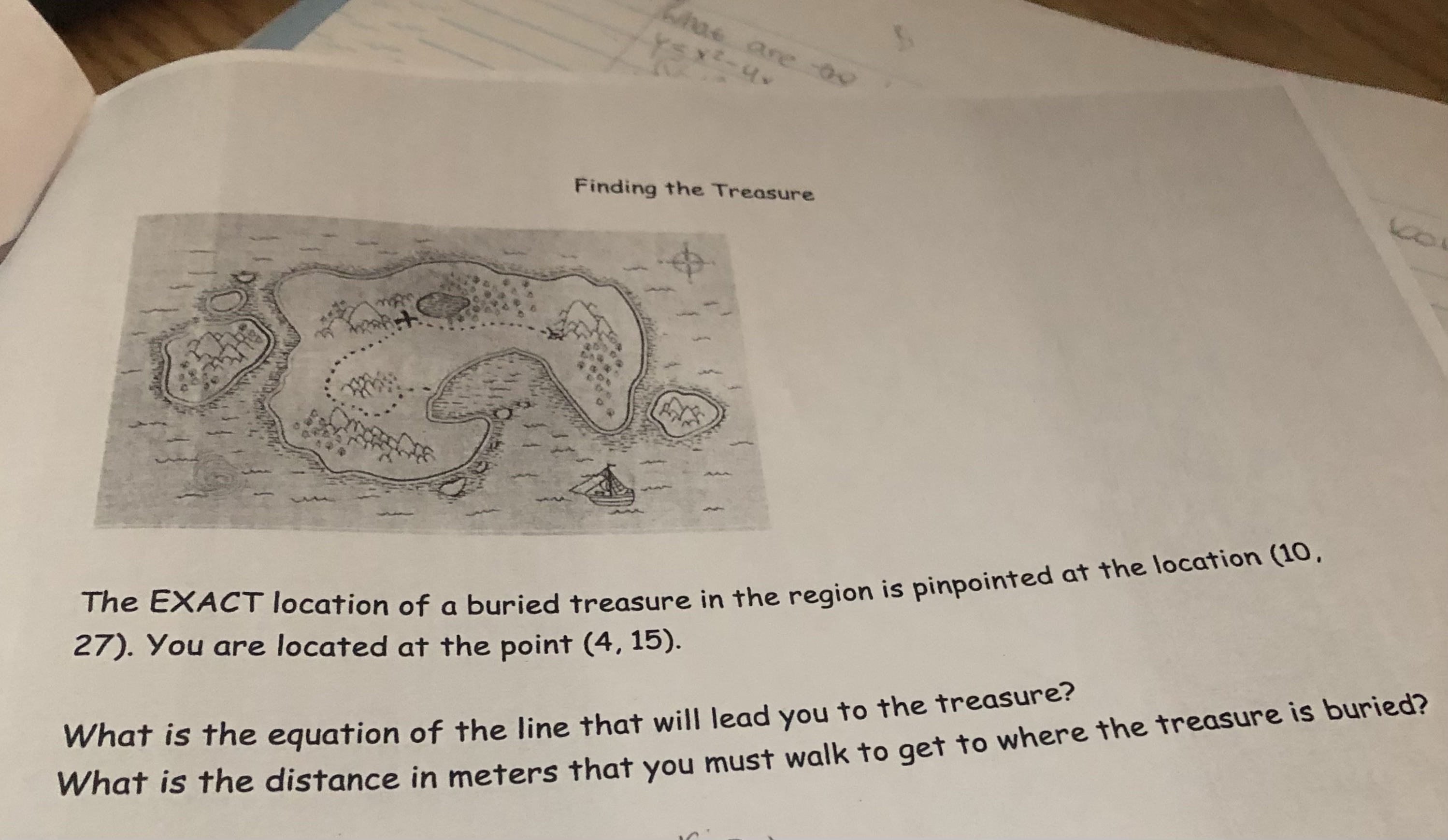 wine are oy Finding the Treasure The EXACT