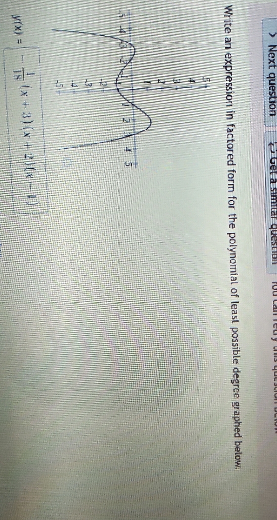 > Next question Get a simile Write an expression