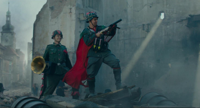 Jojo rabbit shot analysis: \f