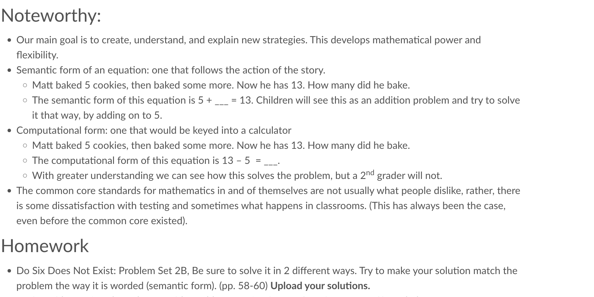 Six Does Not Exist: Problem Set 2 B Instructions: