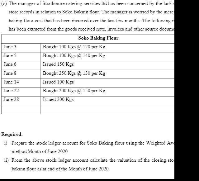 (ch The manager of Strathtnore catering services