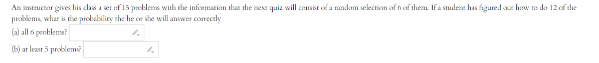 Two marbles are drawn randomly one after the