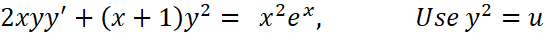 Solve the ordinary differential Equation \f\f