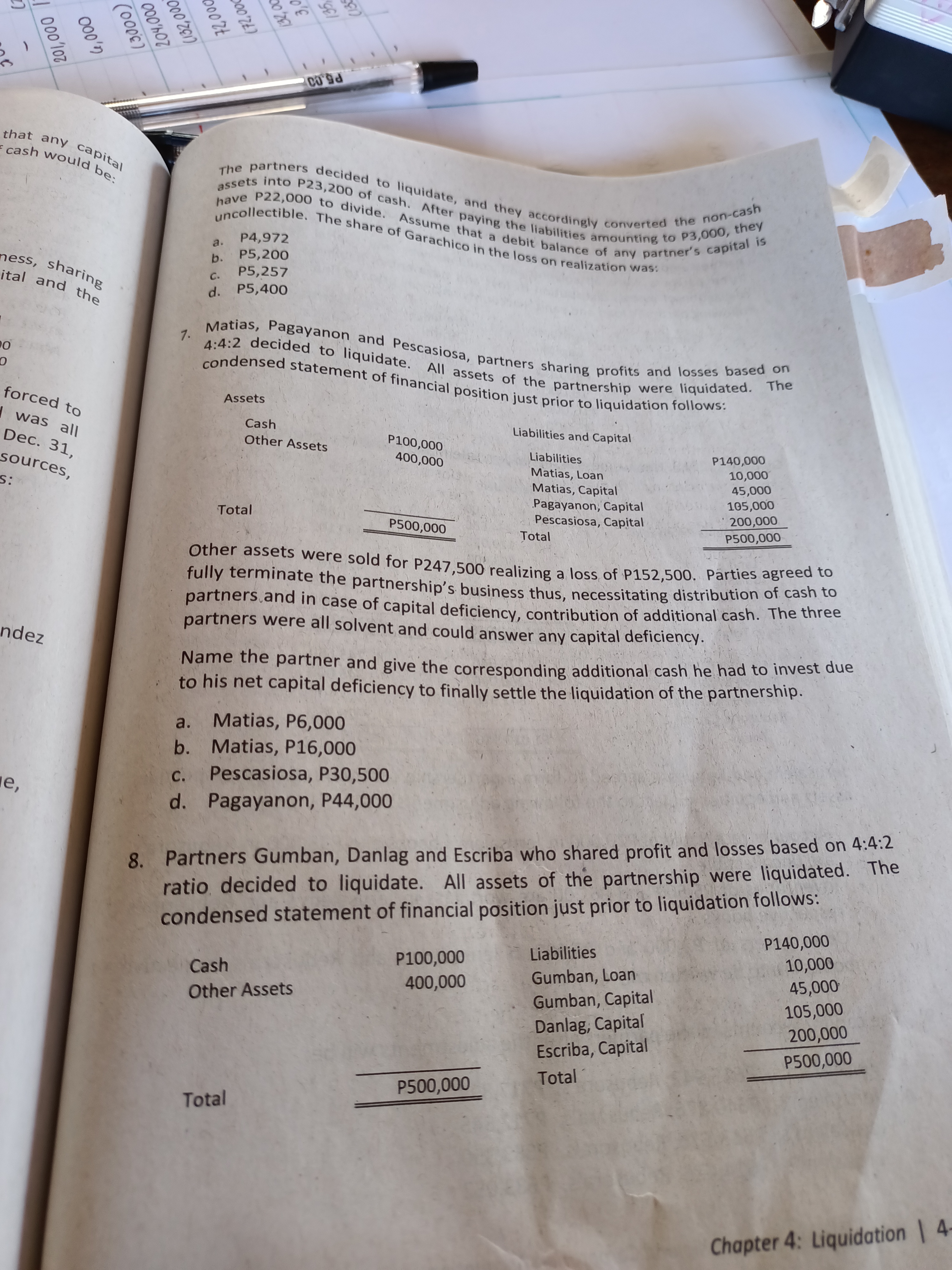 NAME: SECTION: SCORE: Multiple Choice PROFESSOR: