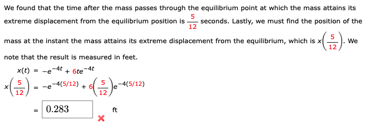 We found that the time after the mass passes