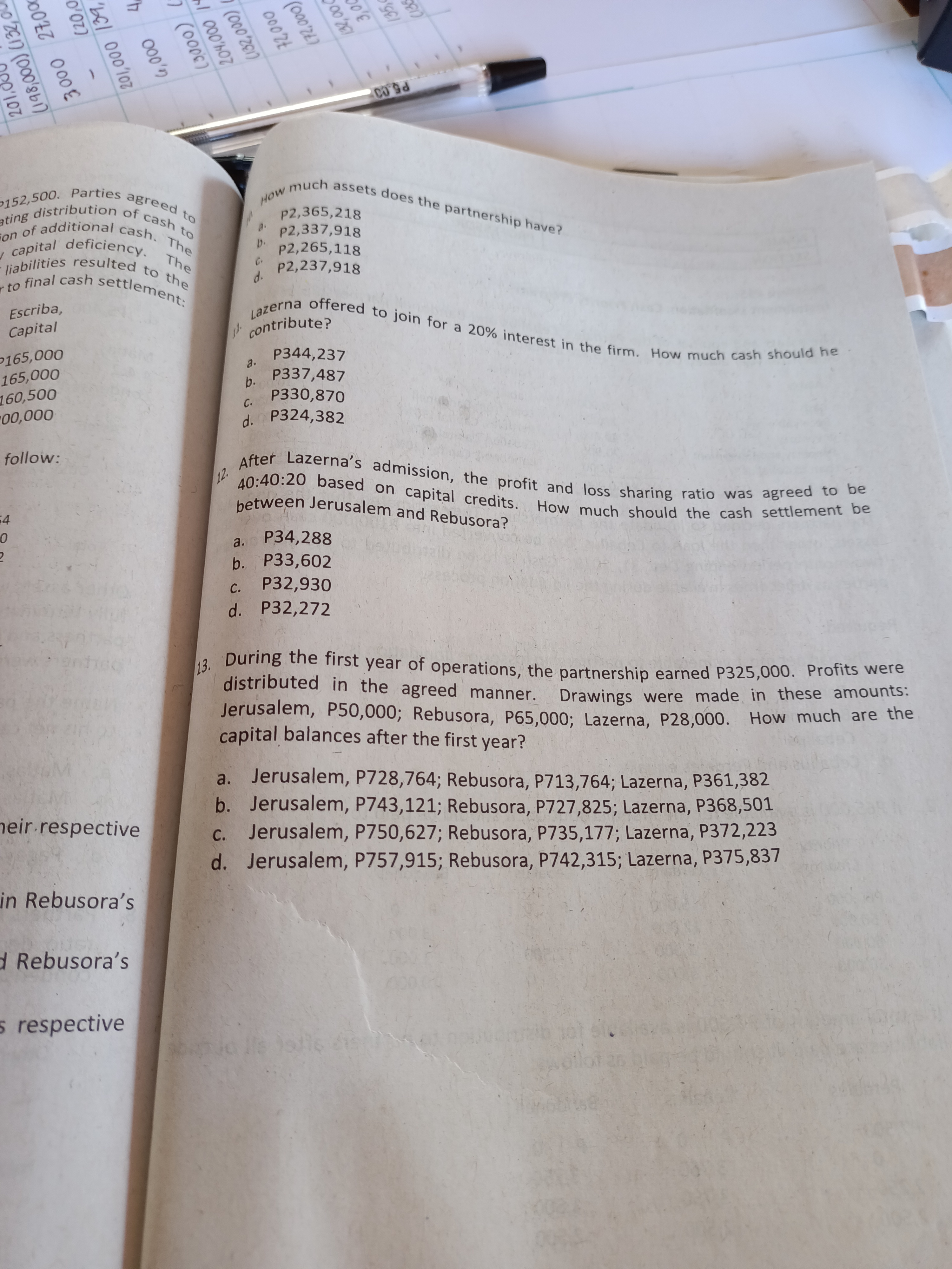 NAME: SECTION: SCORE: Multiple Choice PROFESSOR: